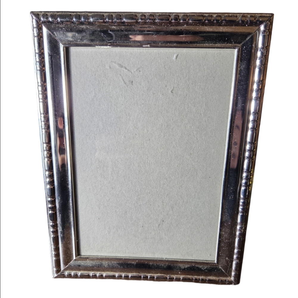 Silver Tone Picture Frame.